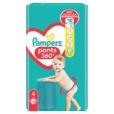 Pampers Pants Size 4, 48 Nappies, 9kg-15kg