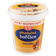 Alba Oriental Full-Fat Mustard 200g