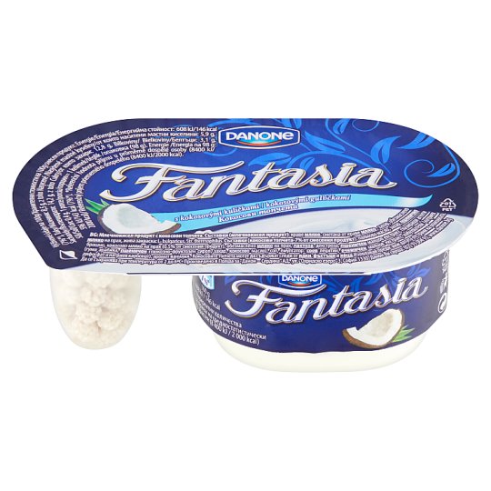 Danone Fantasia S kokosovými kuličkami 98g