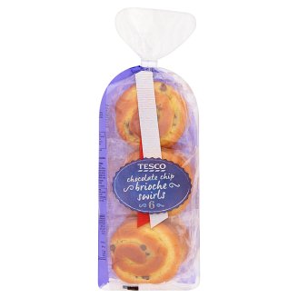 Tesco Briošky s krémem a kousky čokolády 300g