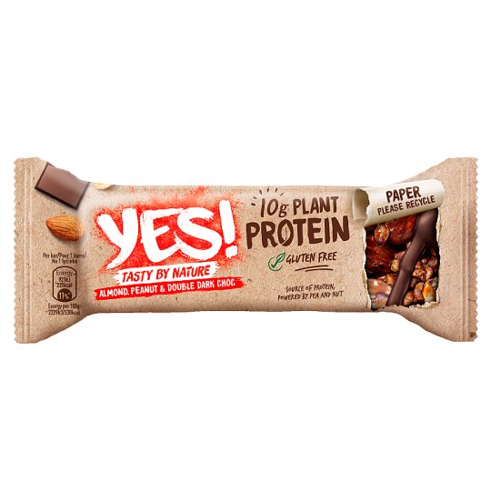 YES! Protein Bar with Nuts and Dark Chocolate 45g