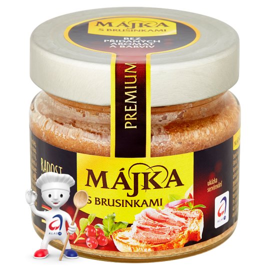 Hamé Májka Paste with Cranberries 170g