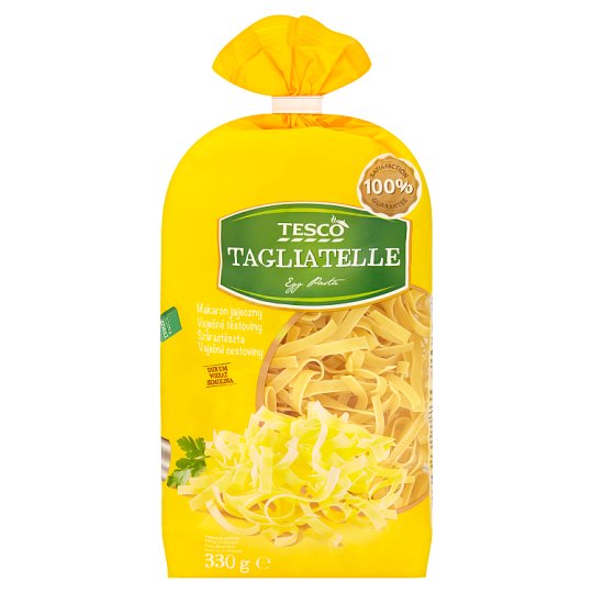 Tesco Tagliatelle Egg Pasta 330g Tesco Groceries
