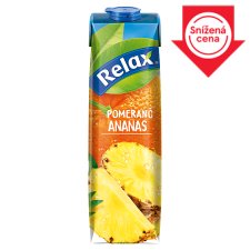 Relax Pomeranč ananas 1l