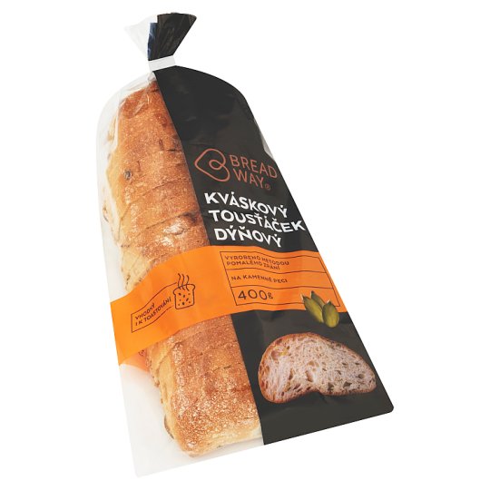 Breadway Kváskový tousťáček dýňový 400g