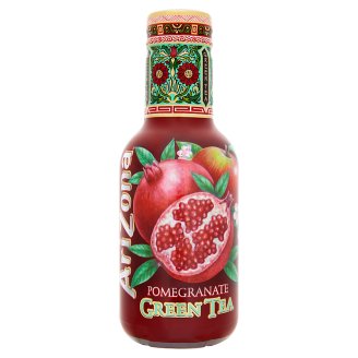 AriZona Green Tea Pomegranate Zelený čaj s příchutí granátového jablka 0,5l PET