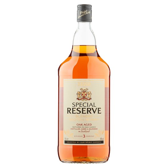 Tesco Special Reserve Oak Aged Blended Scotch Whisky 1,5l