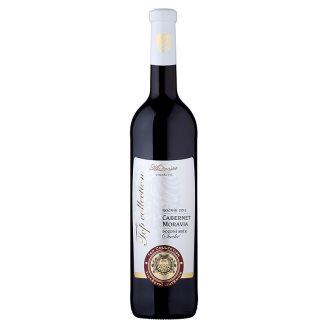 Vinařství Mutěnice Cabernet Moravia jakostní víno s přívlastkem pozdní sběr suché červené 0,75L