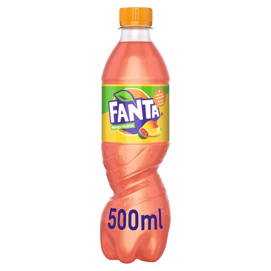 Fanta ManGoGo s příchutí manga a guavy 500ml