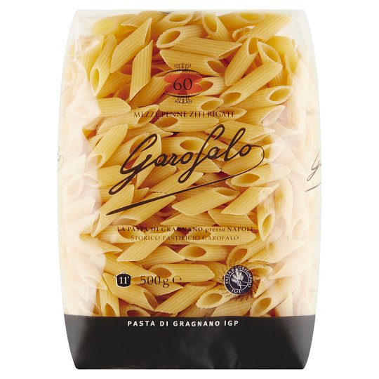 Garofalo Mezze penne rigate semolinové těstoviny sušené 500g