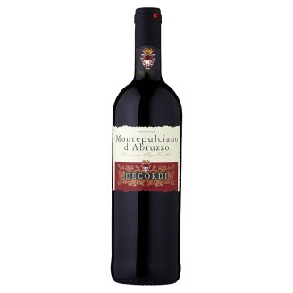 Decordi Montepulciano d'Abruzzo DOC plné červené víno 0,75l