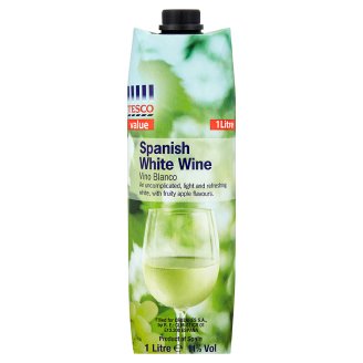 Tesco value spanish White 1l (5051790965760)