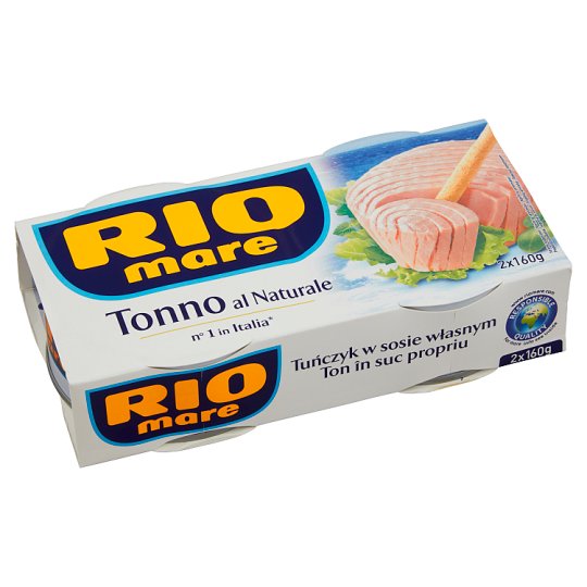 Rio Mare Tuňák ve vlastní šťávě 2 x 160g