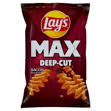 Lay's Max Deep-Cut Bacon Flavoured 120g