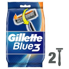 Gillette Blue3 Men’s Disposable Razors – 12 Pack