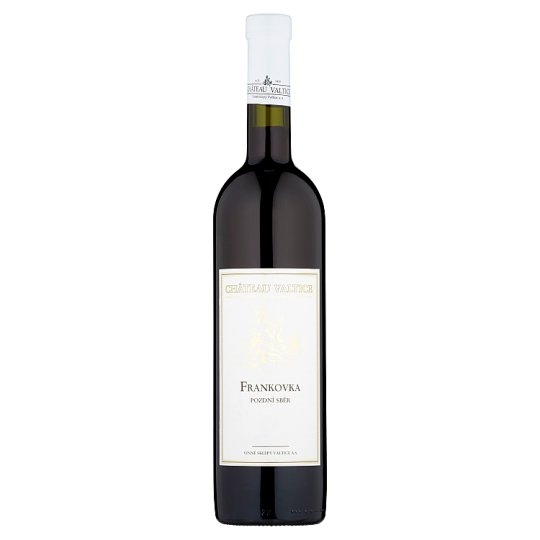 Château Valtice Frankovka pozdní sběr víno s přívlastkem suché 0,75l