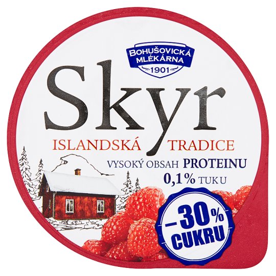 Bohušovická mlékárna Skyr malina 140g