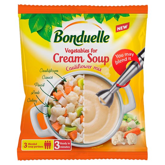 Bonduelle Květáková polévková směs 400g