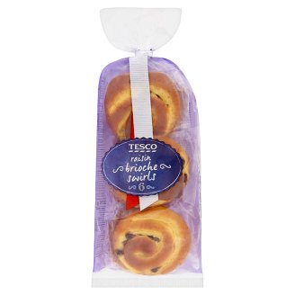 Tesco Briošky s vaječným krémem a rozinkami v rumu 270g