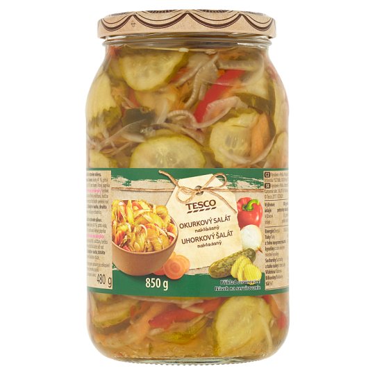 Tesco Cucumber Salad Pickled 850g