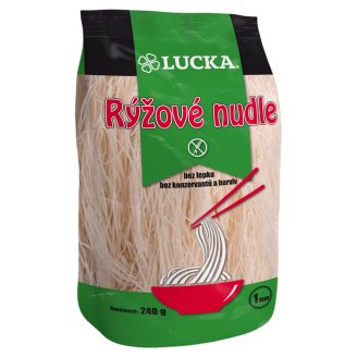 Lucka Rýžové nudle bezvaječné 240g