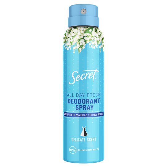 Secret Delicate Deodorant Body Spray For Women 150 Ml - Tesco Groceries