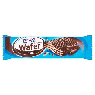 Tesco Oplatka s náplní s příchutí čokolády v čokoládě 33g