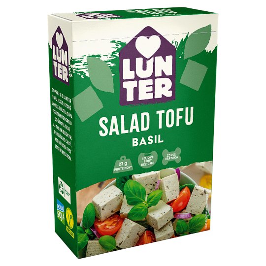 Lunter Tofu bazalka 180g