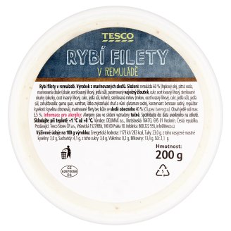 Tesco Rybí filety v remuládě 200g