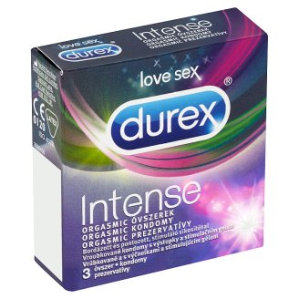 Durex Intense orgasmic kondomy 3ks