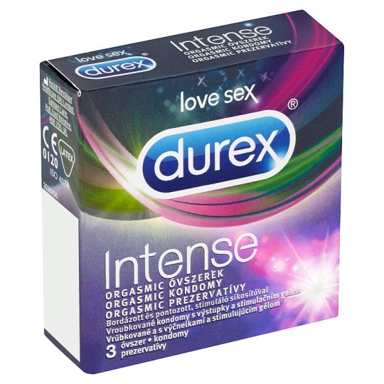 Durex Intense orgasmic kondomy 3ks