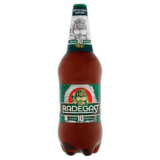 Radegast Rázná 10 pivo výčepní světlé 1,5l