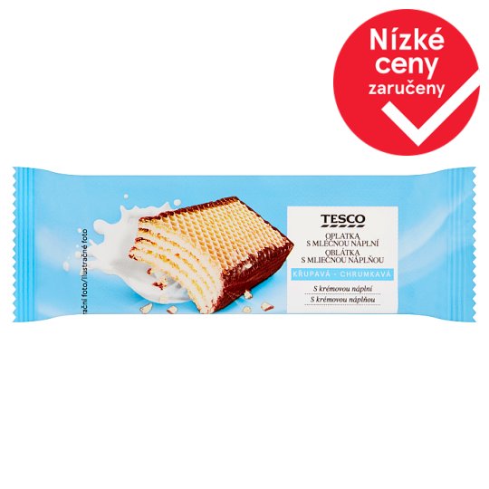 Tesco Oplatka s mléčnou náplní 47g