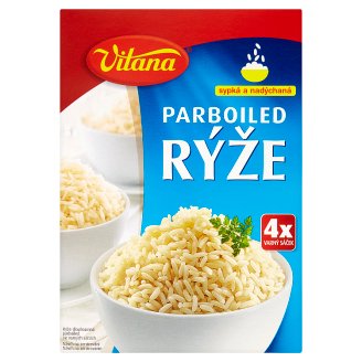 Vitana Parboiled rýže 4 x 100g