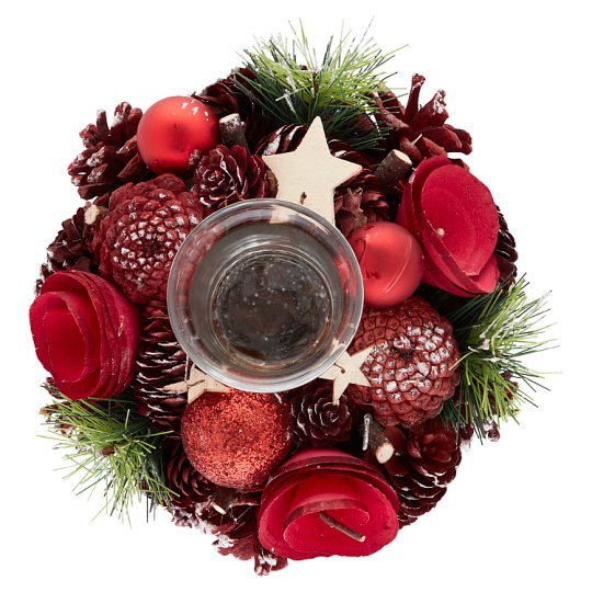 Snow Meister SM2490 Red Wreath 19 cm