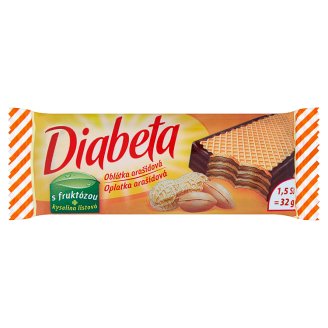 Diabeta Oplatka arašídová 32g