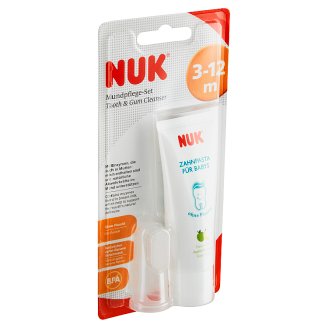Nuk Zubní pasta + náprstek na zoubky 40ml