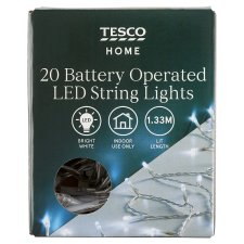 Tesco Home 20 Battery Operated LED String Lights