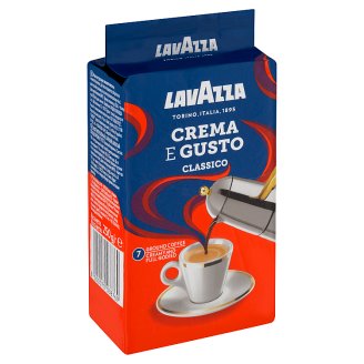 Lavazza Crema e Gusto směs pražené mleté kávy 250g