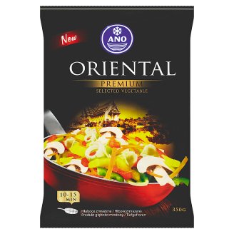 ANO Premium Oriental hluboce zmrazená zeleninová směs 350g