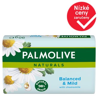 Palmolive Naturals Balanced & Mild tuhé mýdlo 90g