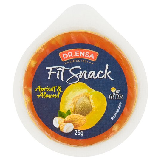 Dr. Ensa Fit Snack meruňky a mandle 25g