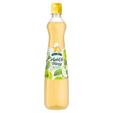 YO Ovocný sirup z jablka a příchutí máty 0,7l