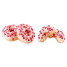 Tesco Mini Donut with Hearts 22g