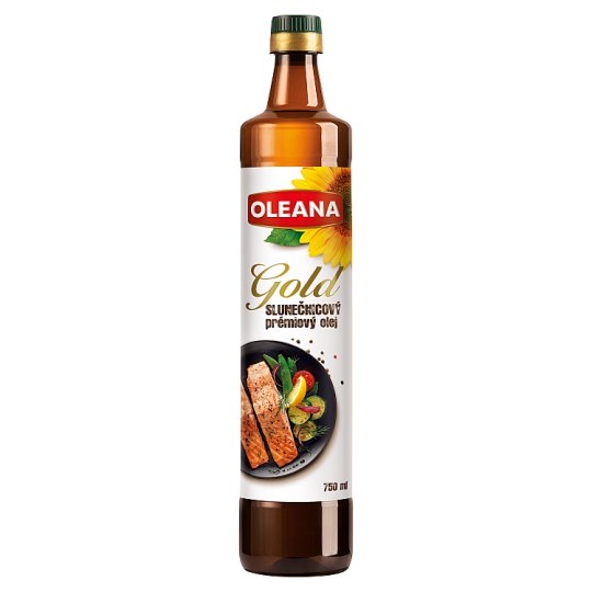 Oleana Gold Slunečnicový prémiový olej 750ml