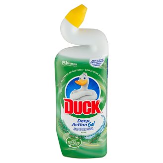Duck Deep Action Gel Pine čisticí a dezinfekční přípravek na WC mísu 750ml