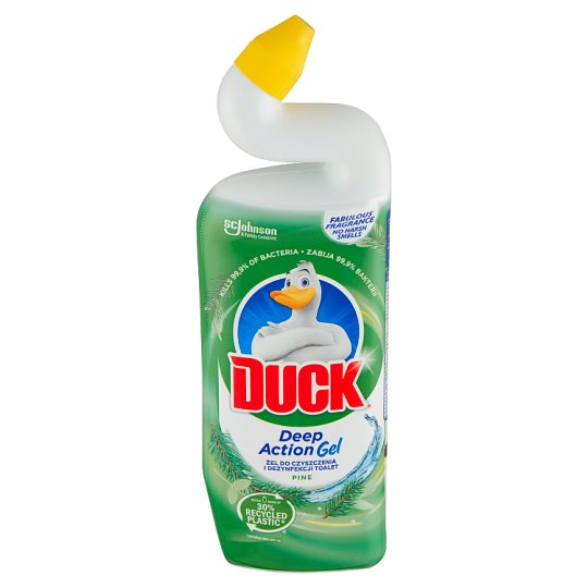 Duck Deep Action Gel Pine čisticí a dezinfekční přípravek na WC mísu 750ml