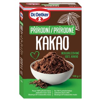 Dr. Oetker Přírodní kakao 100g