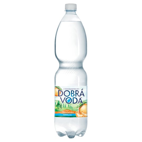 Dobrá voda Neperlivá s příchutí mandarinka 1,5l