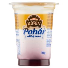 Mlékárna Kunín Pohár mléčný dezert s borůvkovou příchutí 150g